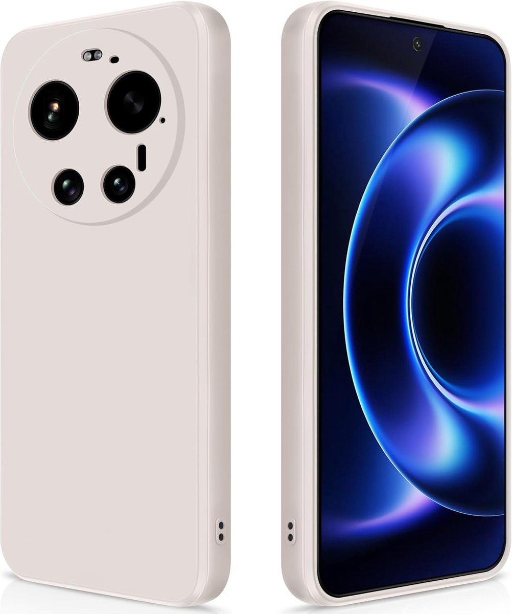 Mobiel hoesje voor Xiaomi 17 Ultra - zijdezacht siliconen - schokbestendig - volledige bescherming - ShopVlot