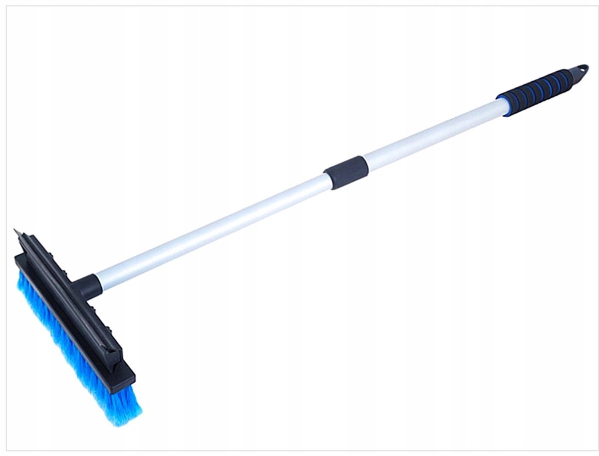 Telescopische Wasborstel met Schuifrubber - 60-90 cm