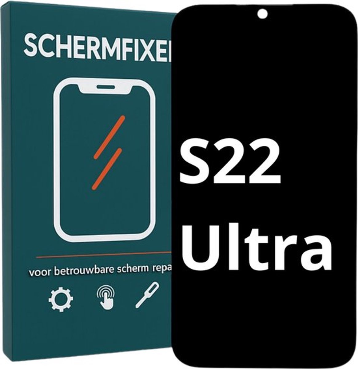 Samsung Galaxy S22 Ultra Scherm met Frame - LCD Display - A+ Kwaliteit - Zwart