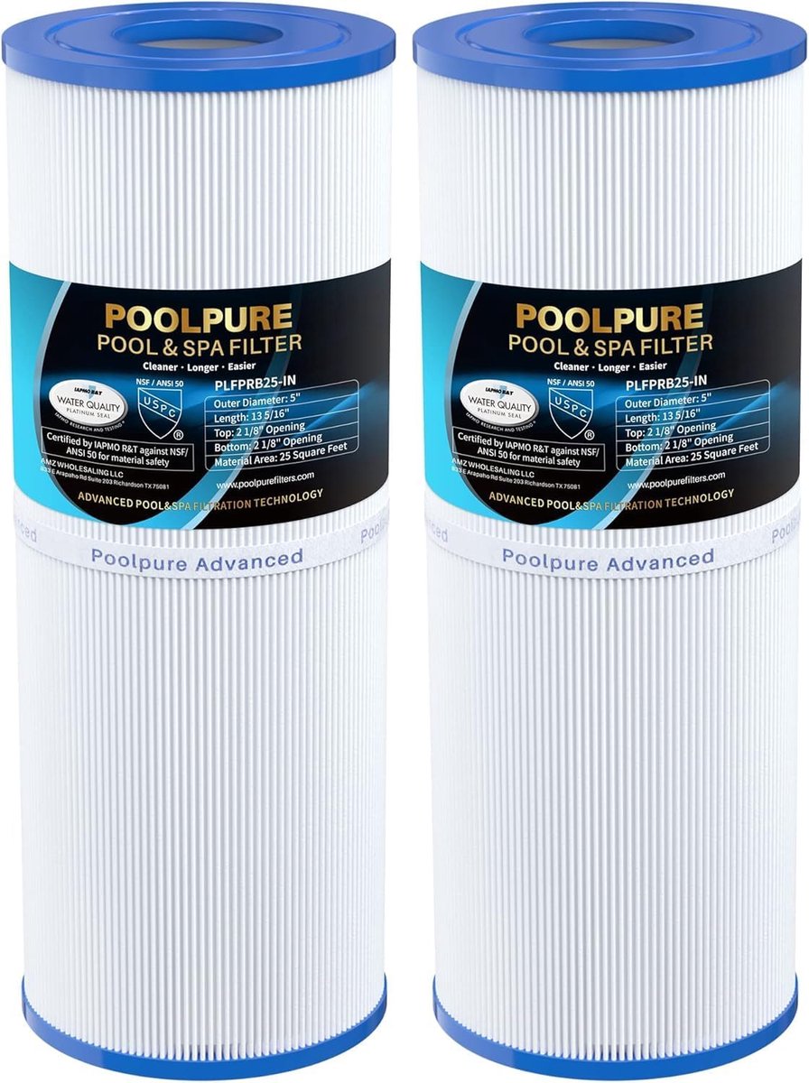 Spa hot tub filter 4-ounce - vervangingsmedia voor Unicel C-4326 - veilig en milieuvriendelijk - ideaal voor schone spa - ShopVlot