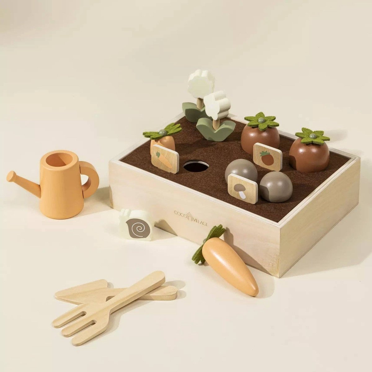 Houten - Tuinspeelset met accessoires