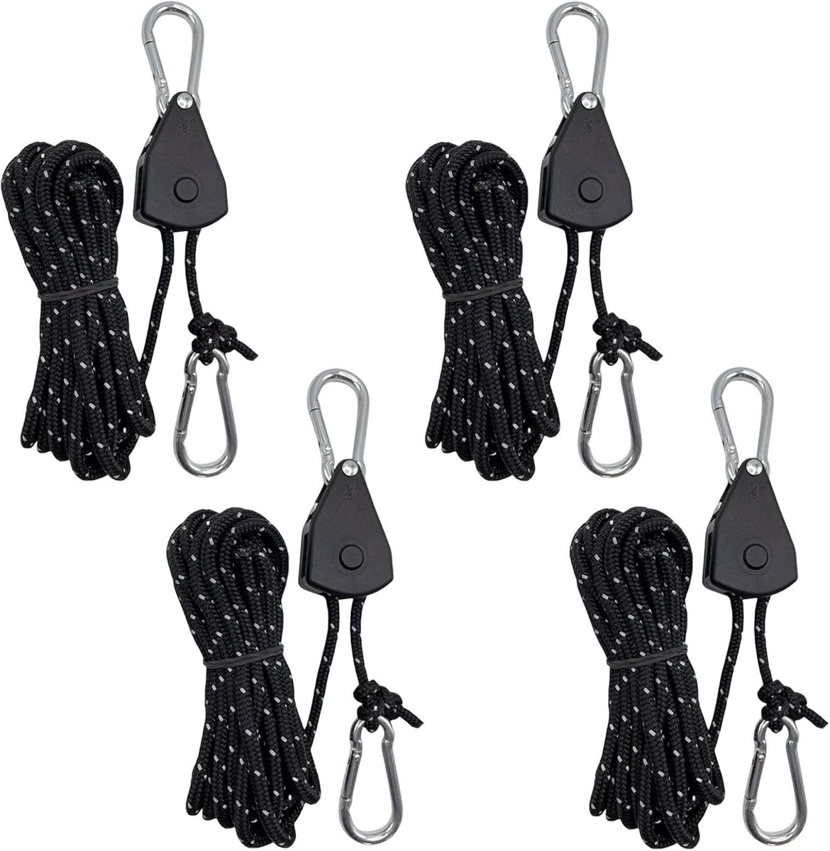 Tenttouwen 4m - Reflecterend - Heavy Duty - Ideaal voor Camping - ShopVlot
