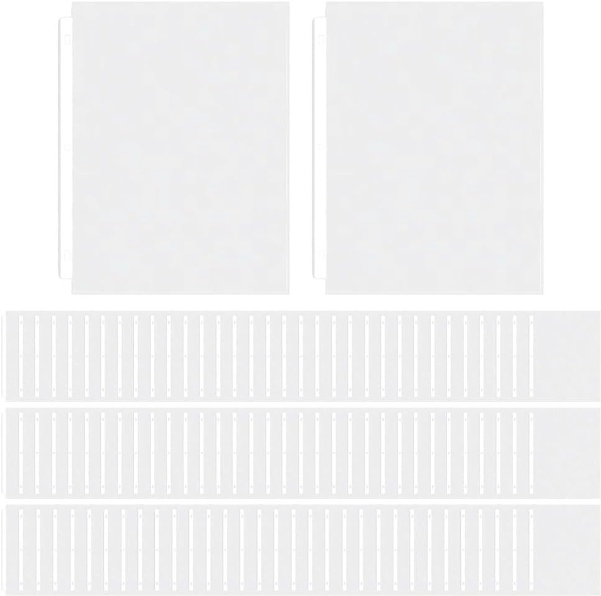 Fotohouders 11x22 cm - transparant - waterbestendig - ideaal voor kaarten - ShopVlot