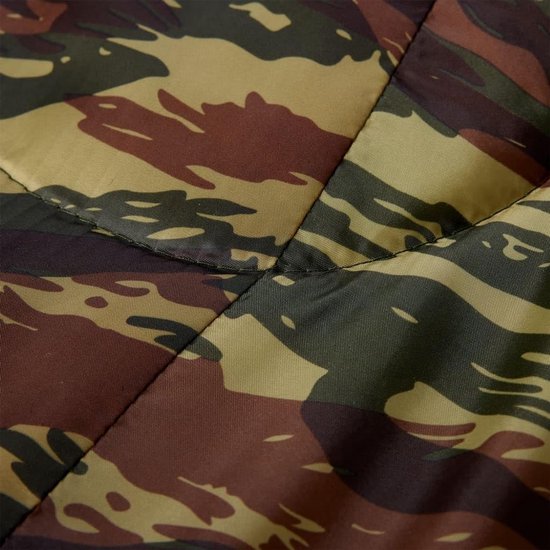 Kampeer Slaapzak - Reis Slaapzak Backpacking - Buiten Overnachten - Waterbestendig Weerbestendig - 190 x 72 cm - Camouflage — afbeelding 3