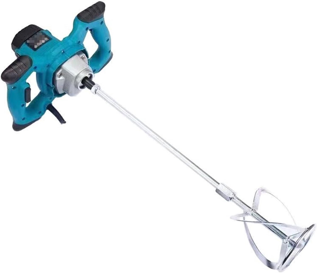 Elektrische Mixer - Roerder Verf Cement - Mengen van Materialen - Volledig Koperen Motor - 6 kg - Grijs