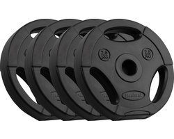 Rebel RBA-2121 Serie - Bitumineuze Halterset - 4x2,5kg - 31mm Gaten - Sterke Grip