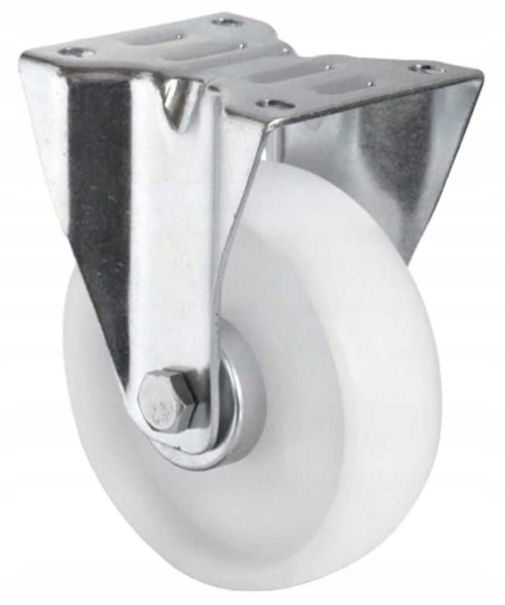 Rader - Vaste Kunststof Wielenset - 100 mm - Glijlager