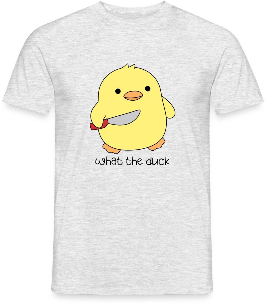 What The Duck | Grappig Eend T-Shirt Heren