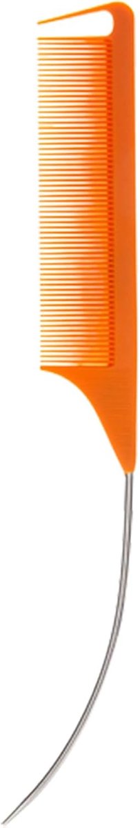 Staartkam - Plaagkam Haarstylingkam - Haar Stijlen - Antistatisch Koolstofvezel - 23 x 3 cm - Zwart