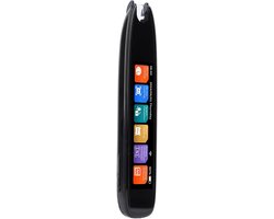Vertaalpen - Scanpen Tekstherkenner - Tekst Vertalen - 142 Talen Online - 3.69 inch Scherm - Zwart