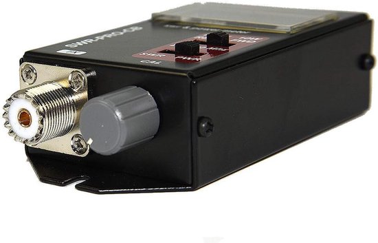 SWR Meter - Radio Meter - CB Radio Meten - Groot Bereik - 130x60x35 mm - Zwart — afbeelding 2
