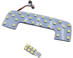Kentekenplaatverlichting Kofferbak - Leeslamp Auto - Interieur Verlichting - Superhelder Warm Licht - 2 stuks - Wit