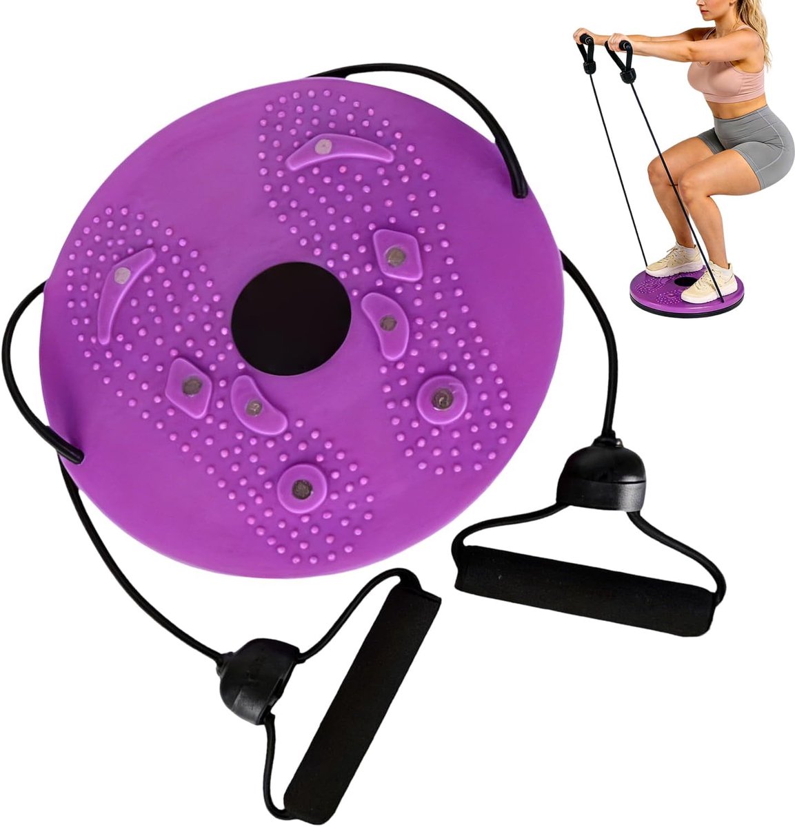 Taille Twist Machine - Balansbord Core Trainer - Core Versterken - Soepele Rotatiebeweging - 25cm - Niet gespecificeerd