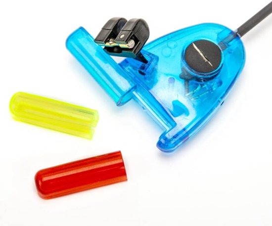 Vis beet indicator set - Visserij swingers - Karper vissen - LED verlicht - 4 stuks - Diverse kleuren — afbeelding 4