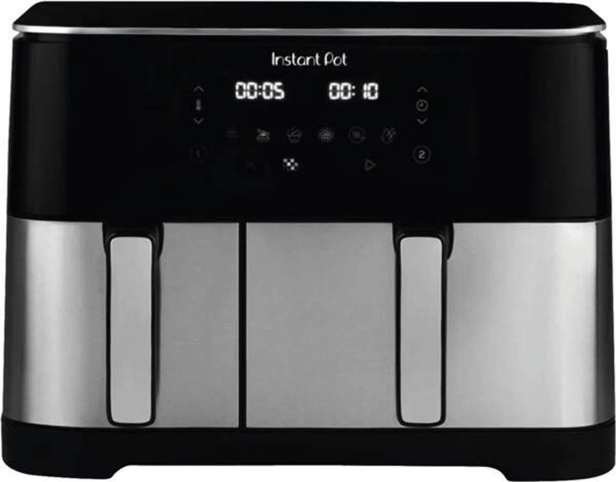 Instant Pot Vortex Dual 11L PFAS-vrije Airfryer - Dubbele mand 7L + 4L - 8-in-1 kookfuncties - EvenCrisp™ Technologie - SyncCook™ & SyncFinish™ - Snelle energiezuinige airfryer voor het hele gezin thumbnail 8