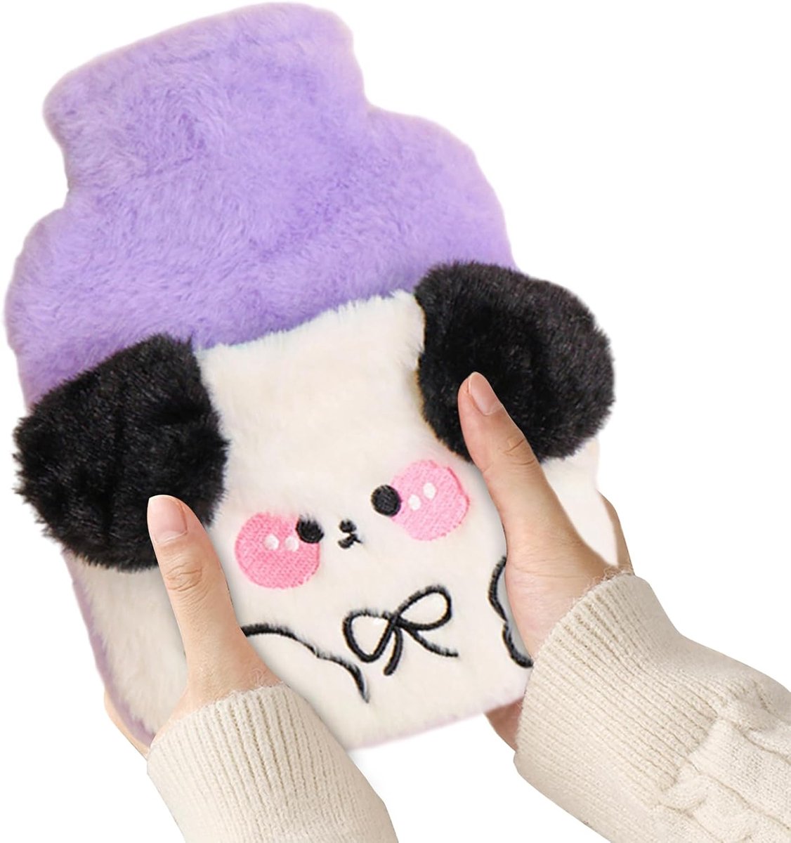 Warmwaterkruik Pluche - Kruik Warmte - Lichaam Warm Houden - Schattig Dierontwerp - 20 cm - Meerdere Kleuren