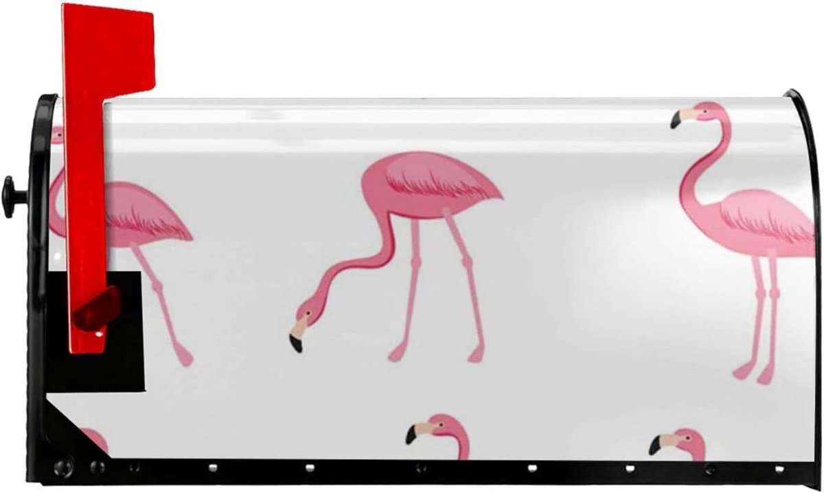 Brievenbus Decoratie - Mailbox Cover - Huis Versieren - Magnetisch & Waterdicht - Standaard Formaat - Wit
