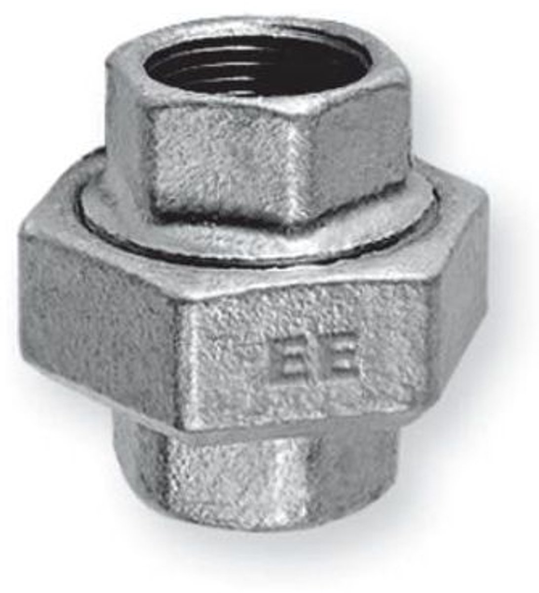 Diamond - Gegalvaniseerde Schroefdraadverbinding - 1/2 inch - Inclusief Pakking