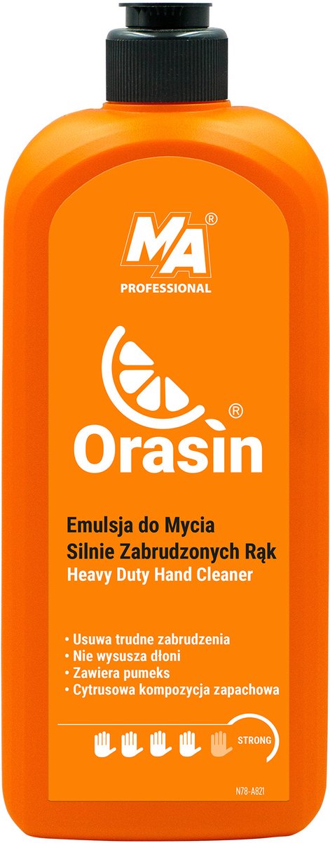 MA Professional Orasin - Handreinigings Emulsie - 550g - Natuurlijke Ingrediënten