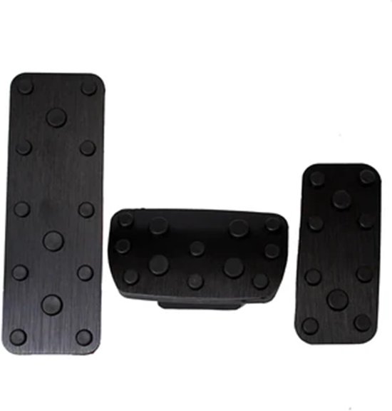 Pedaalhoezen Set - Auto Voetpedalen - Verbeter Rijervaring - Antislip Oppervlak - 4 Stuks - Zwart — afbeelding 3