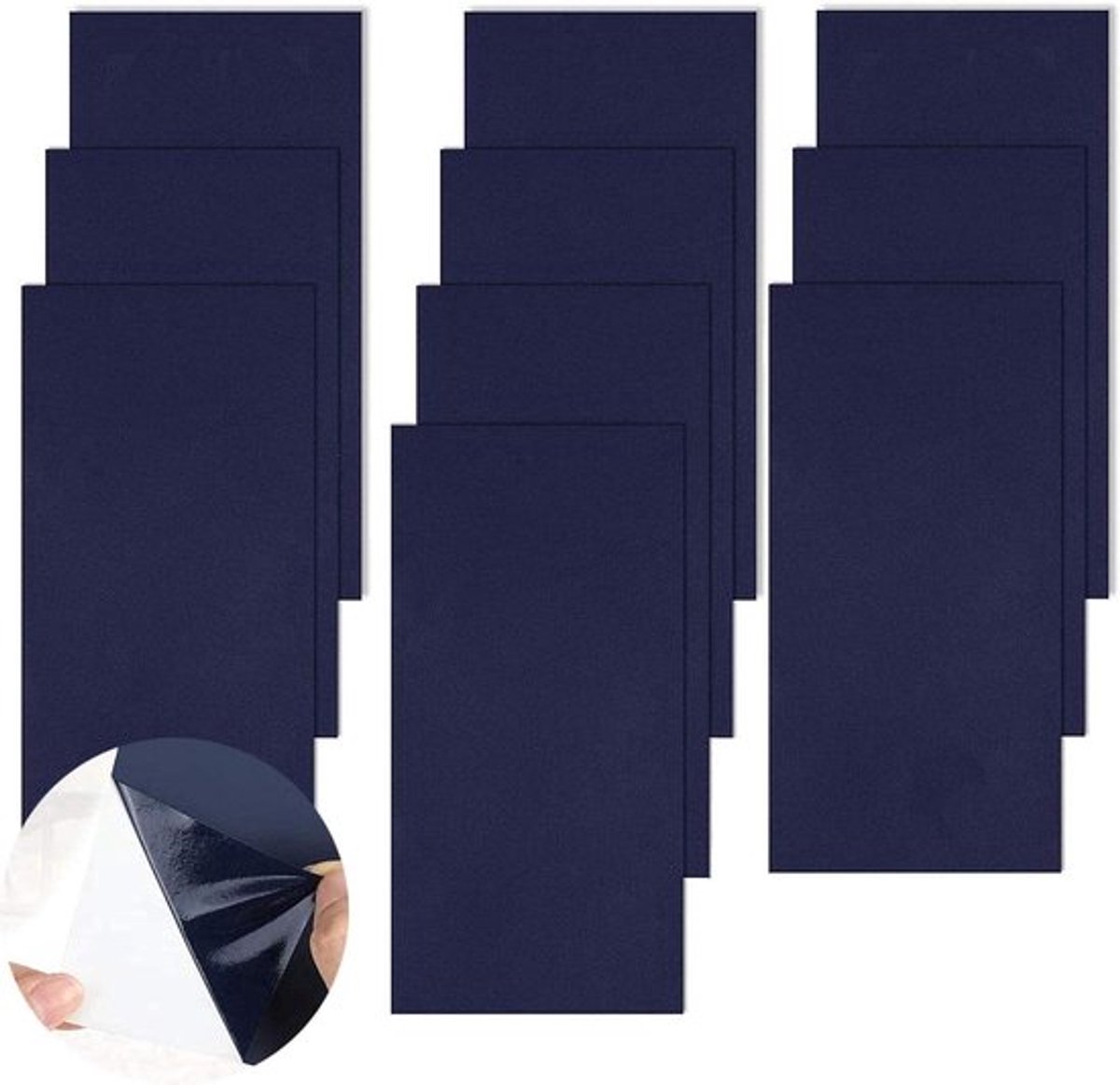 Waterdichte reparatiepatches voor donsjacks - Nylon reparatiestickers - Kleding- en tentreparatie - 10 stuks