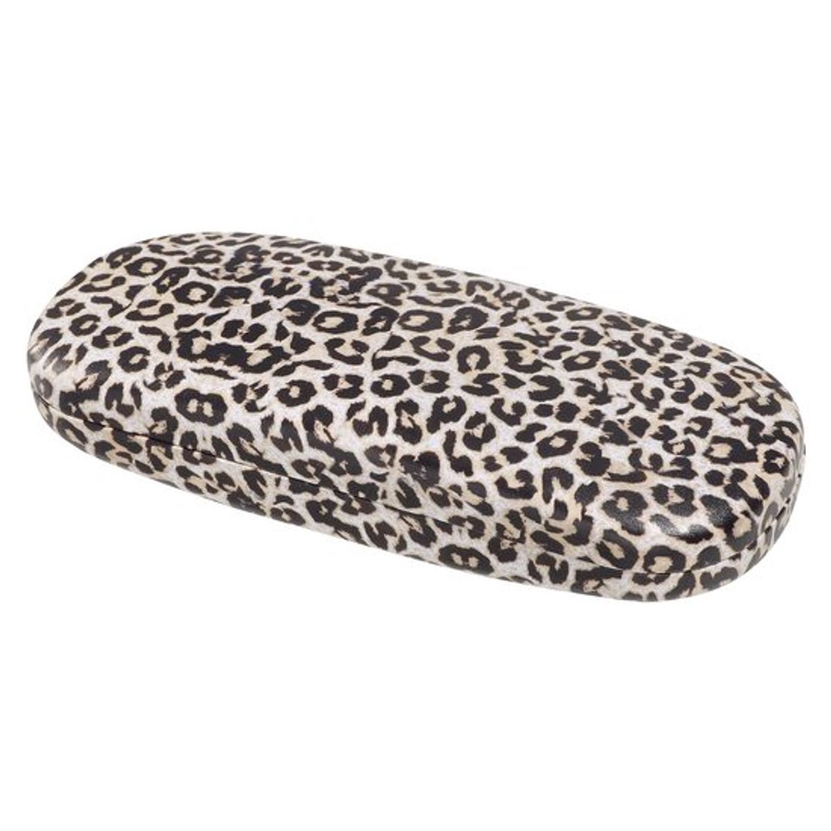 Brillenkoker Harde schaal - Brillenkoker Dames/Heren - Brillenkoker voor op reis - Brillenkoker met reinigingsdoek - Duurzaam PU-leer - Bescherming tegen slijtage - Brillenetui