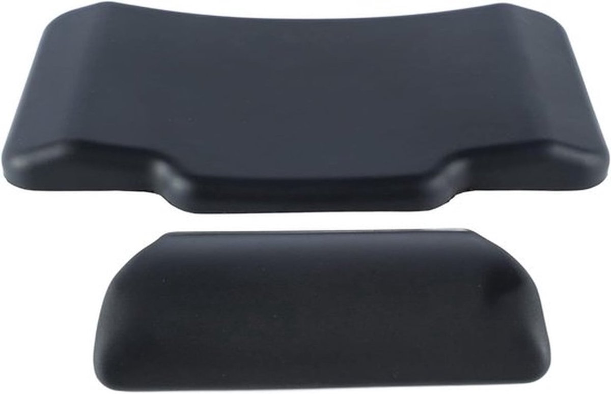 Universele Achterrugsteun voor Motorfietsen, PU Leren Topkoffer en Bagage Rack met Comfortabele Kussens voor Passagiers