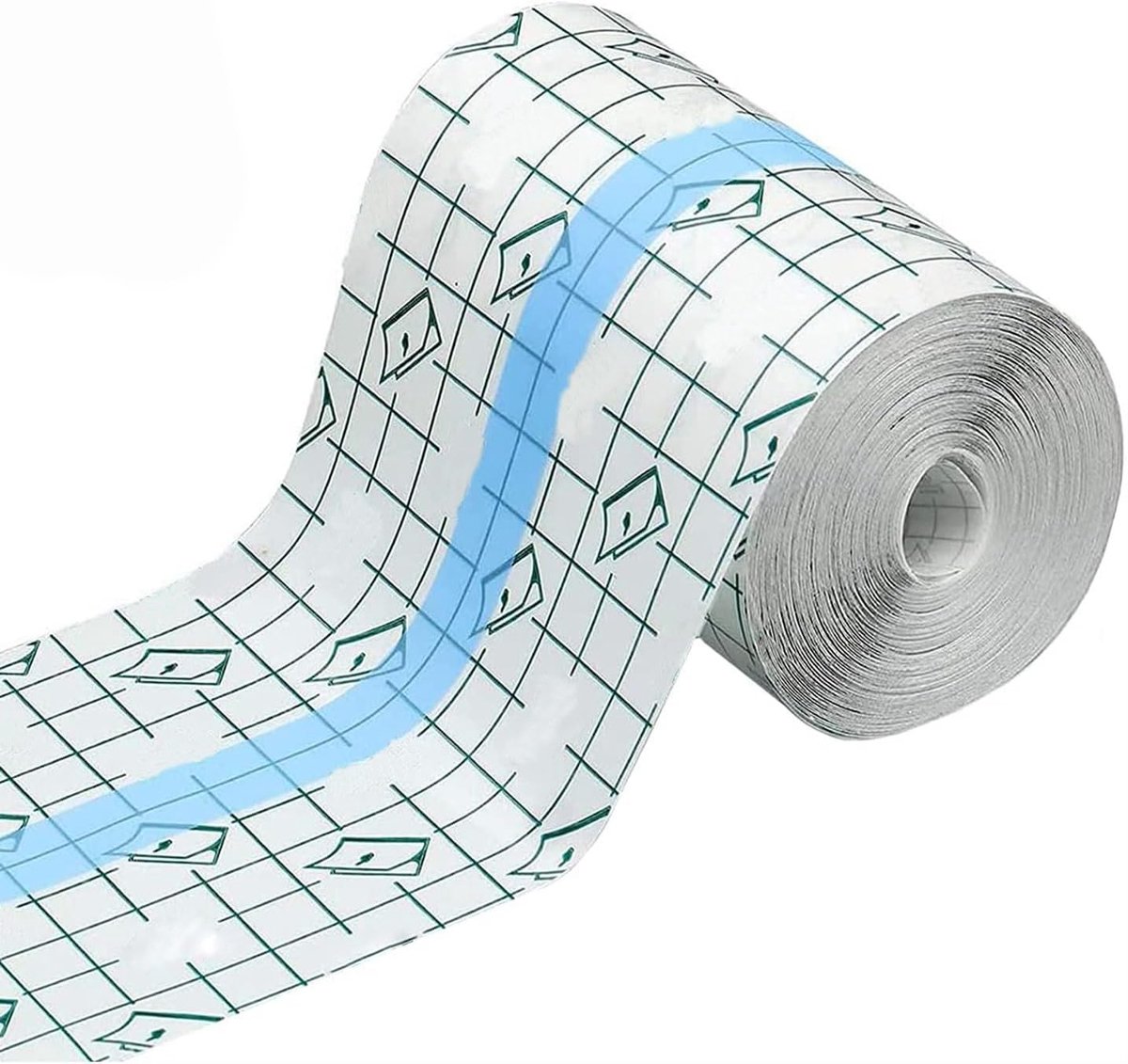 Transparante waterdichte tatoeagetape 10 cm x 10 m - Ideaal voor sport, zwemmen en douchen, beschermt huid en tatoeages
