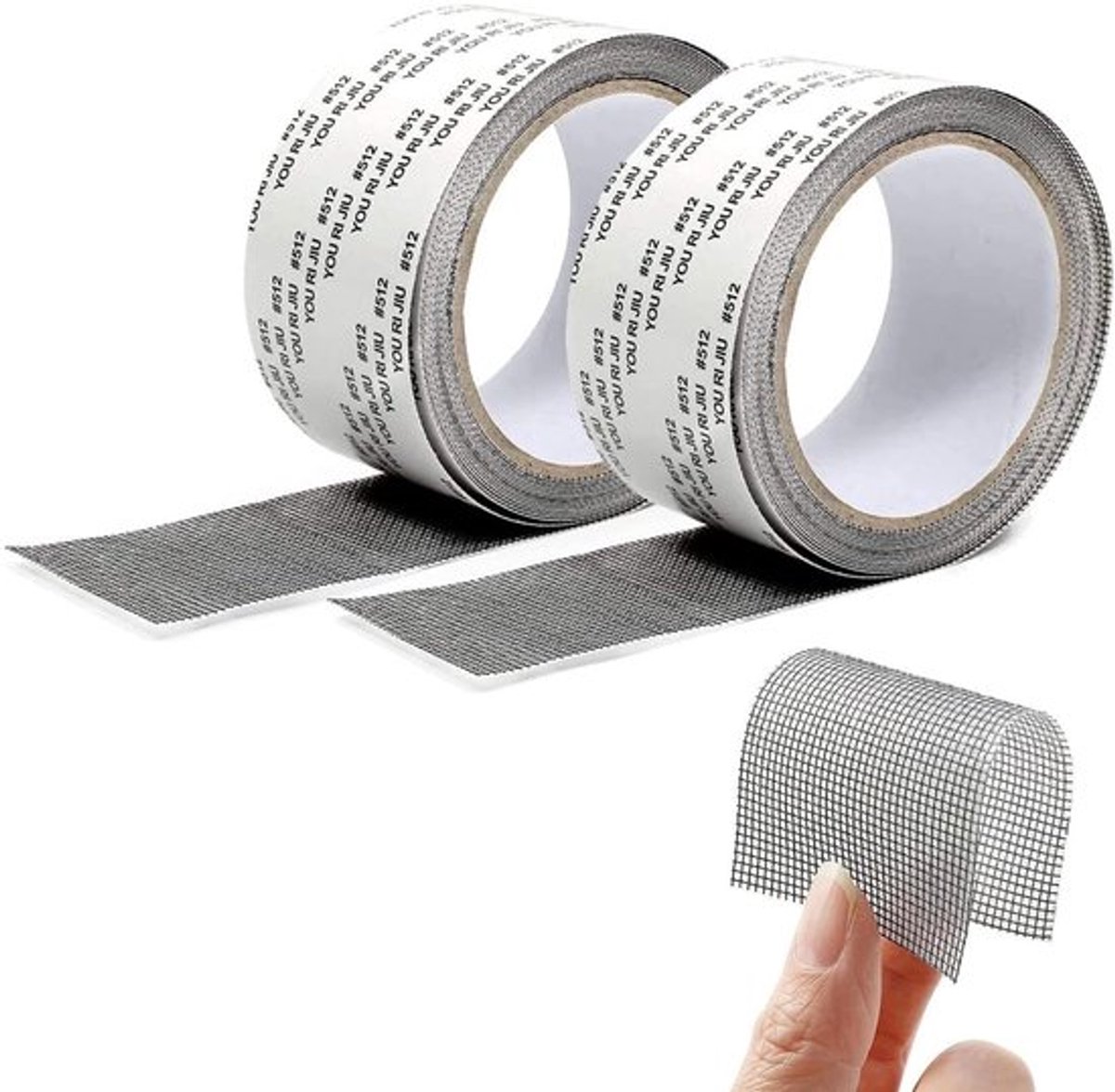 Reparatietape - Insectenwerend - Glasvezel - 2 Stuks - 5 cm x 200 cm - Zware kwaliteit - Plakband