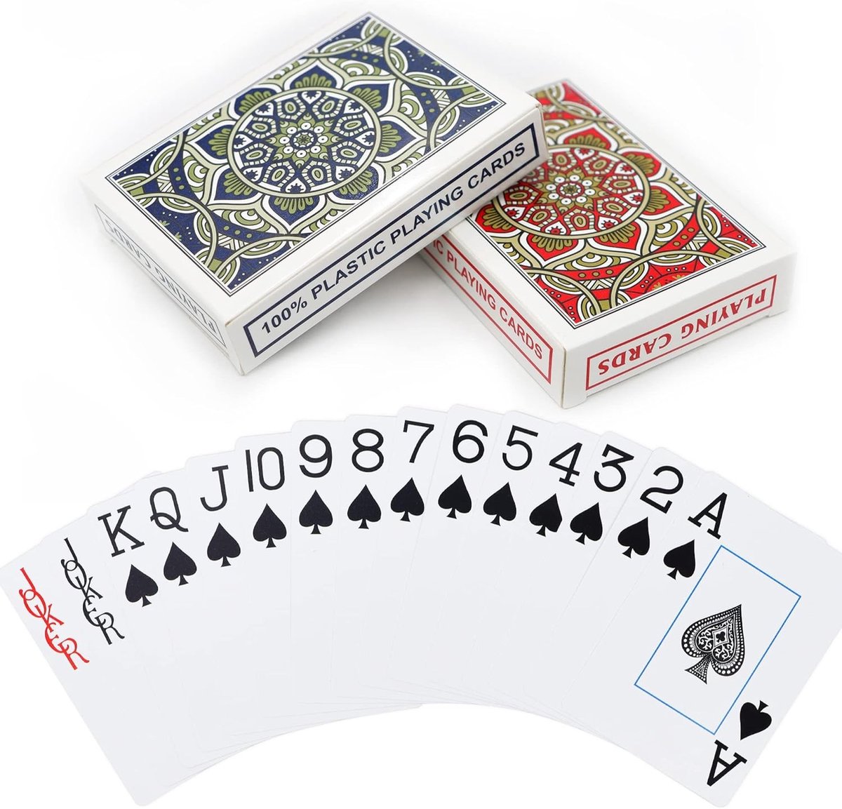 Duurzame Speelkaarten voor Spelletjes, Poker en Kaartspellen - Perfect voor Gezellige Avonden