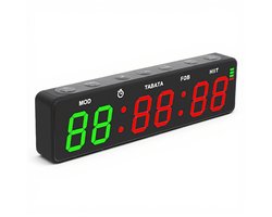 Gym Interval Timer met Stopwatch en Groot Digitaal Display voor Fitness en Crossfit Training