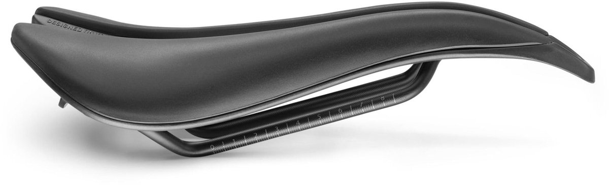 SnelShoppen - Selle SMP EVO fietszadel, ergonomisch zadel voor heren en dames, comfortabel, duurzaam, zwart, voor racefiets en mountainbike