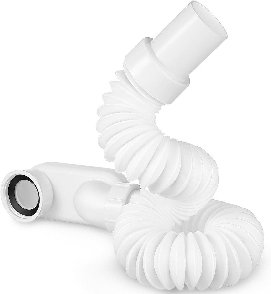 Badafvoer Connector Set voor Douche en Bad - Complete Kit voor Badkamer Renovatie