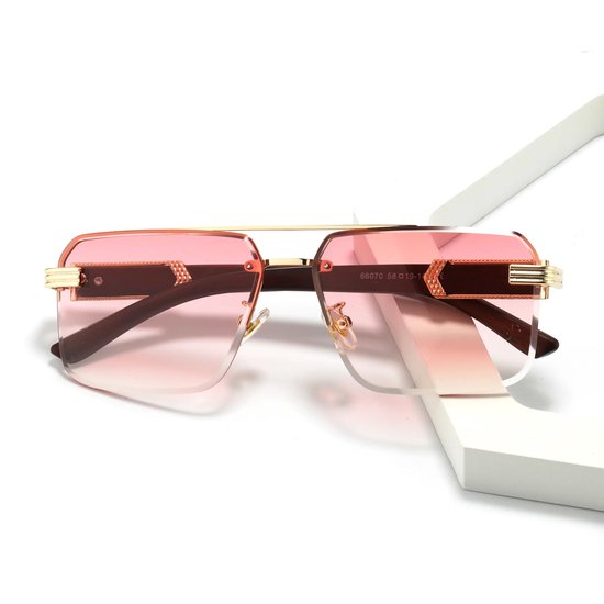 Randloze Zonnebril met UV400 Bescherming Unisex — afbeelding 2