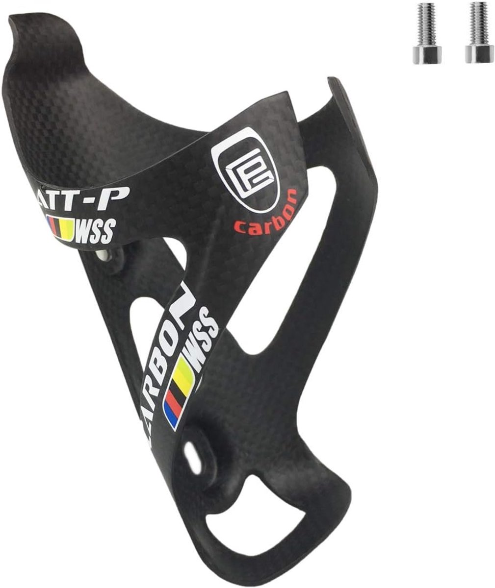 Fiets drinkfleshouder - 100% carbon - lichtgewicht - voor road bike en MTB - ShopVlot