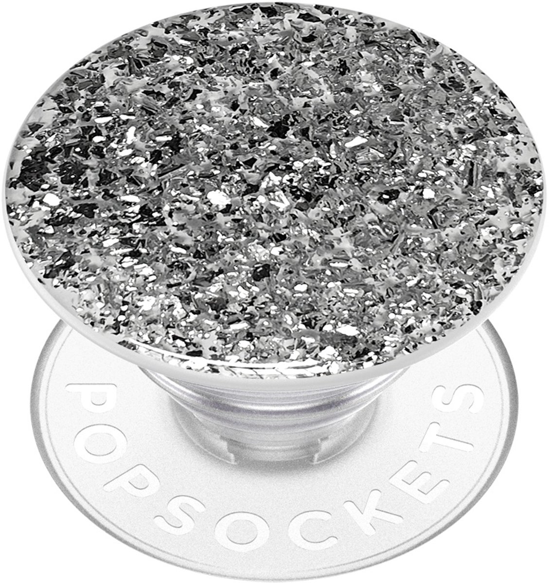 PopSockets PopTop - Confetti Foil Silver