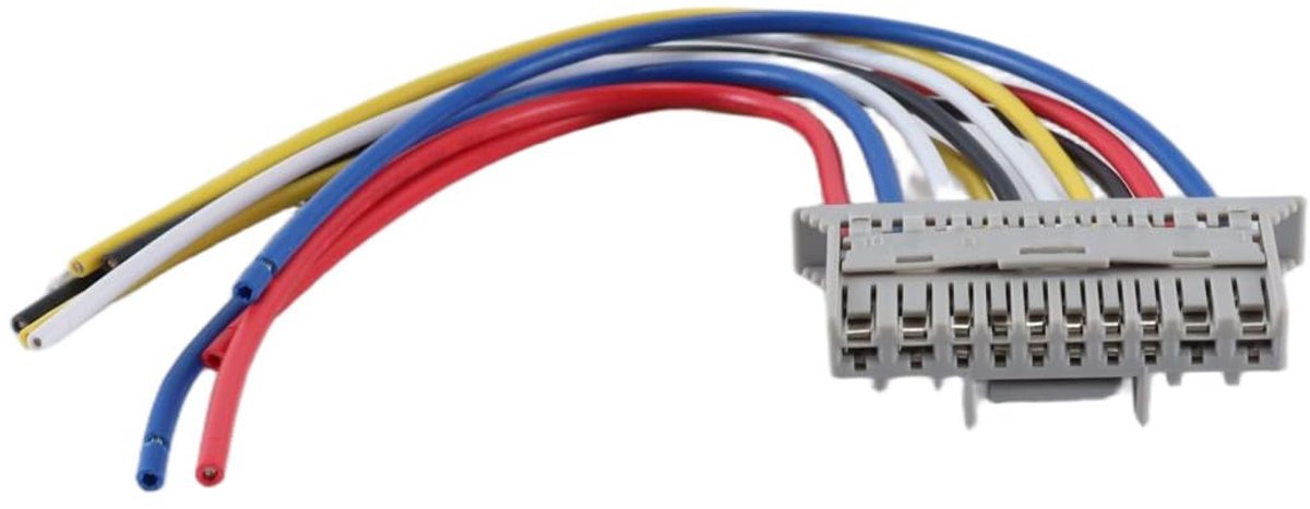 SnelShoppen - 10-Pins Auto Verlichtingsdraad Connector Reparatieset 71745167 Compatibel met Fiat Panda 169 en Panda Van 169