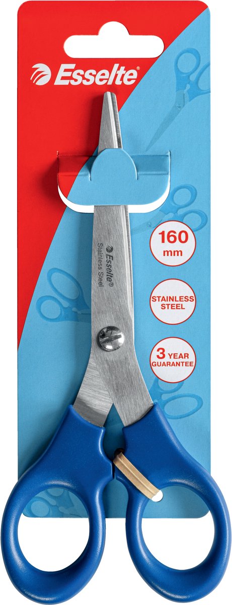 Esselte schaar 160mm blauw