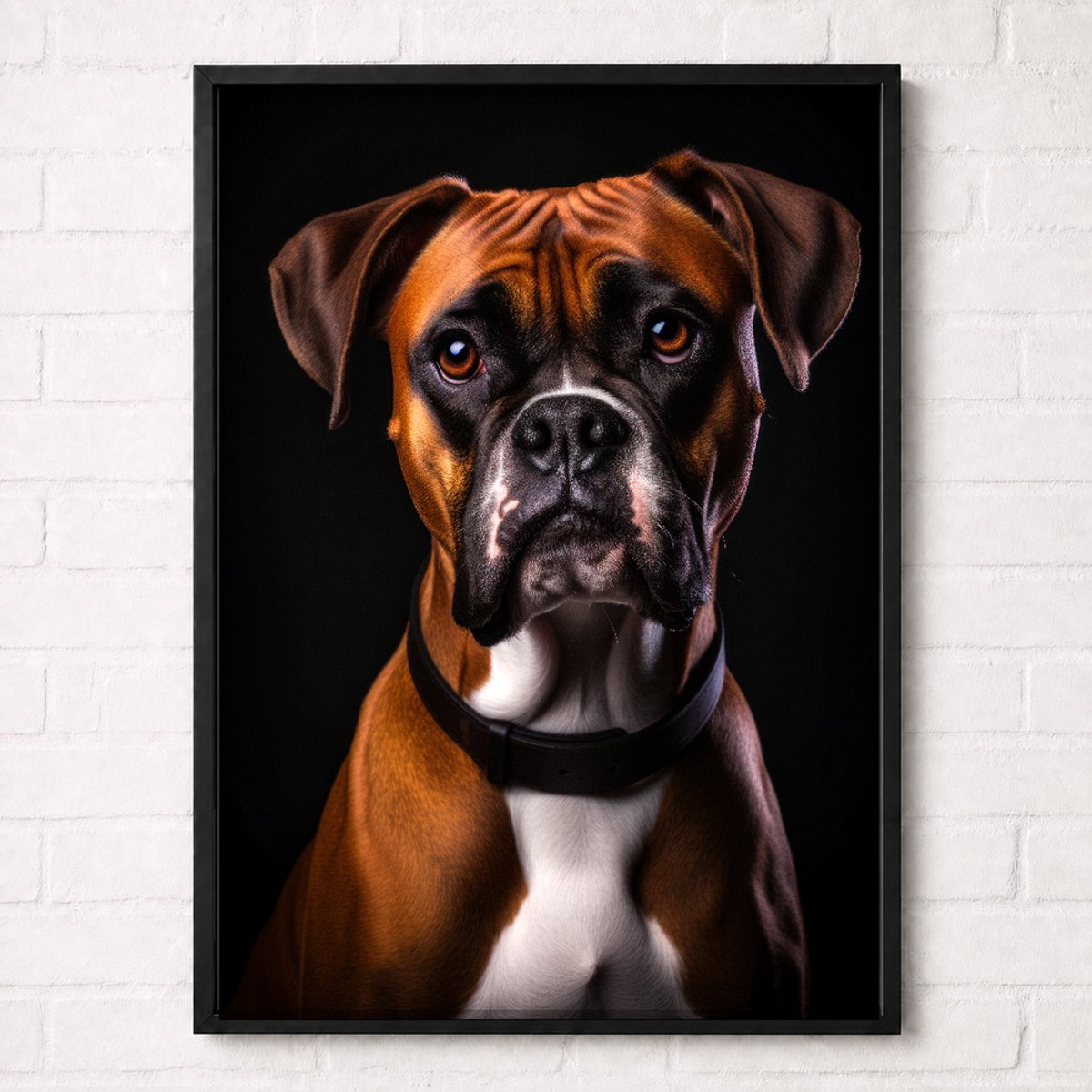 Boxer Hond Poster - Huisdieren Collectie - Dieren Posters - A1+ 61 x 91,5 cm