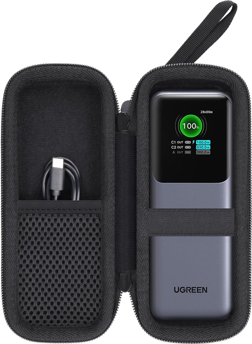 Solidchoice - Hard Beschermhoes voor 25000mAh Powerbank met 200W Capaciteit