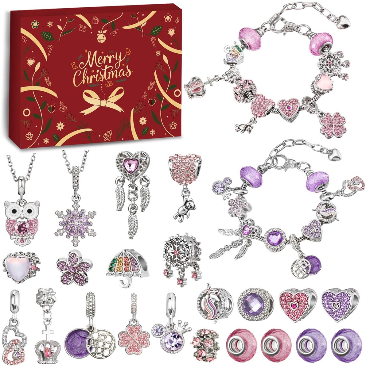 Solidchoice - Adventskalender voor Meisjes met Sieraden
