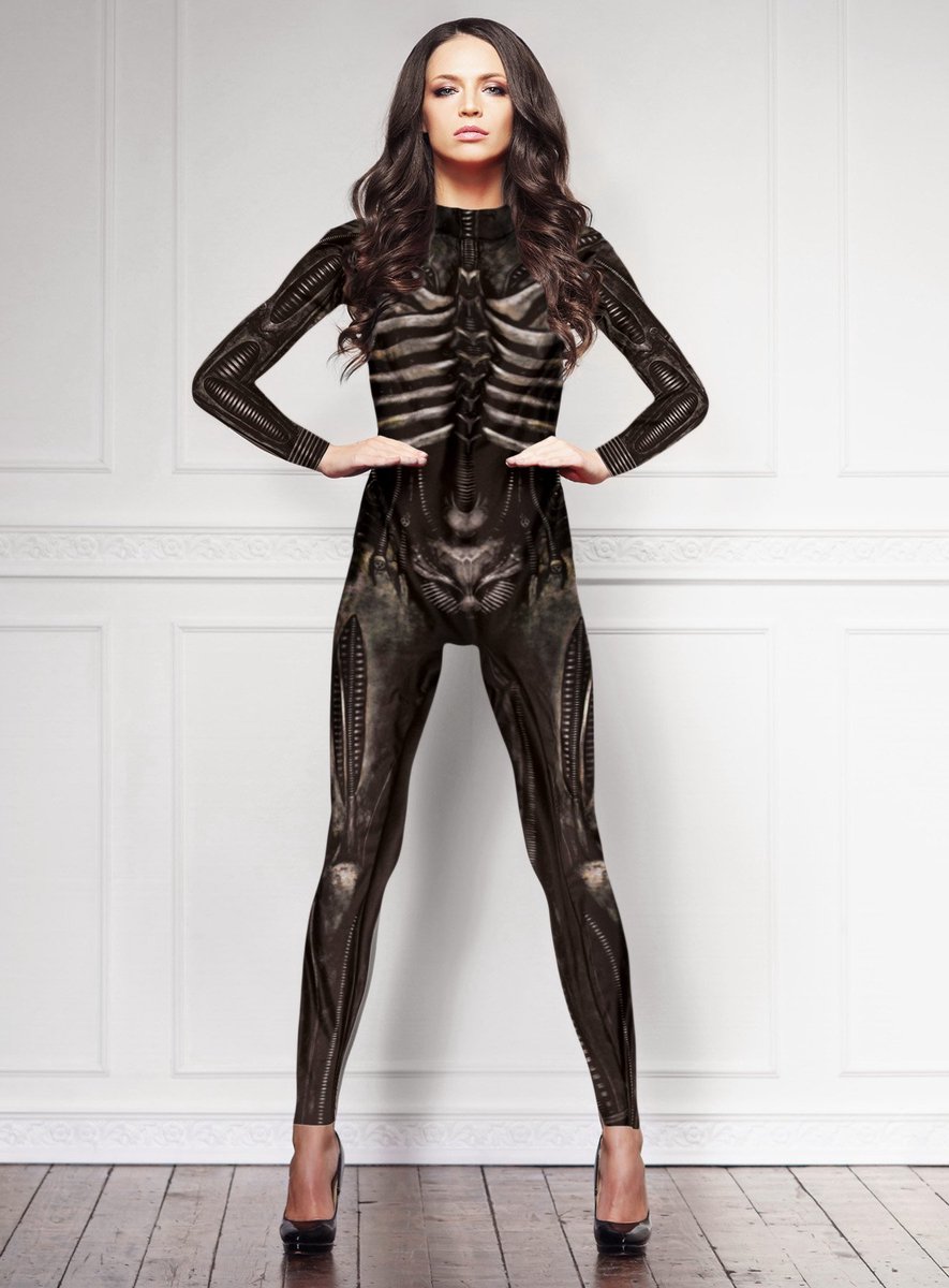 Xenomorph Catsuit Kostuum
