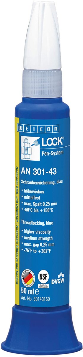 Solidchoice - Schroef Locking Device 50ml, Metaal Draad Lijm, Hoog Viscositeit