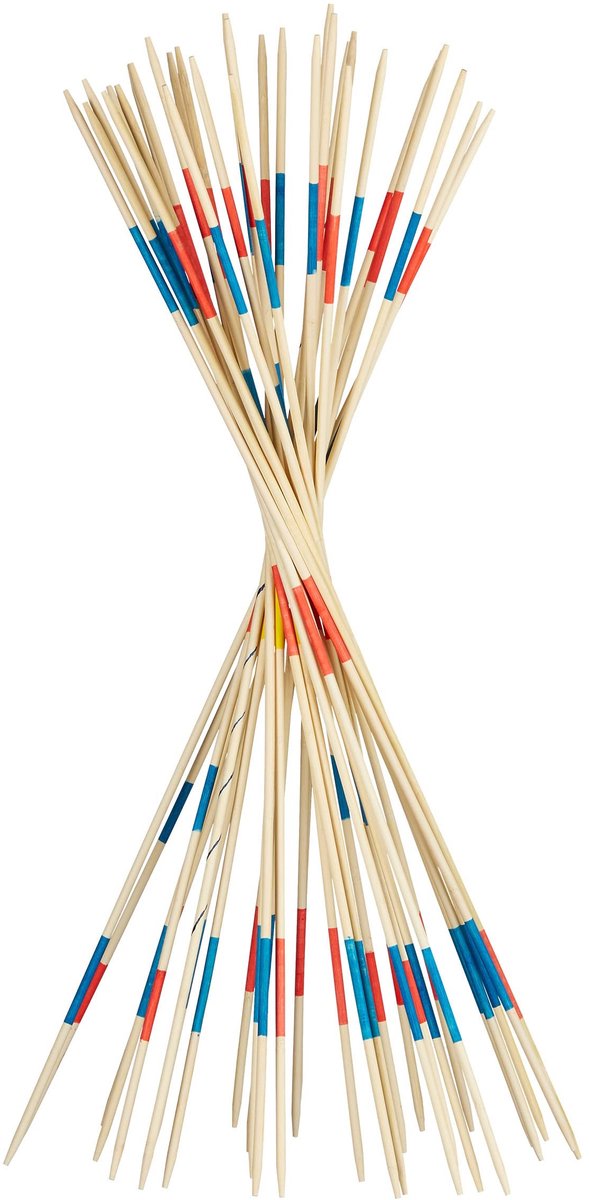 Solidchoice - XXL Mikado Spel met 31 Sticks voor Buiten