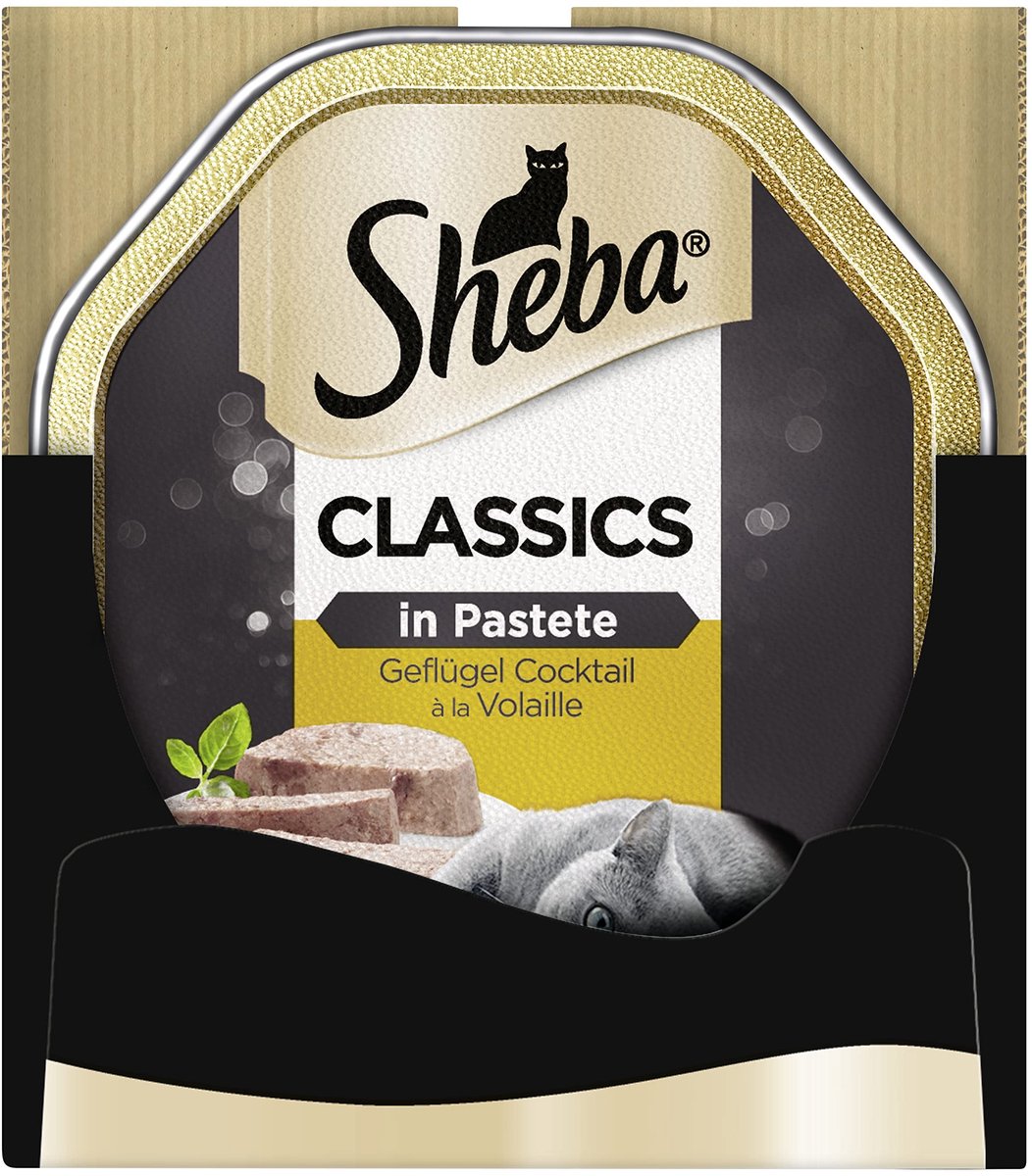 Solidchoice - Pâté Kattenvoer met Geflügel Cocktail, 22 x 85 g