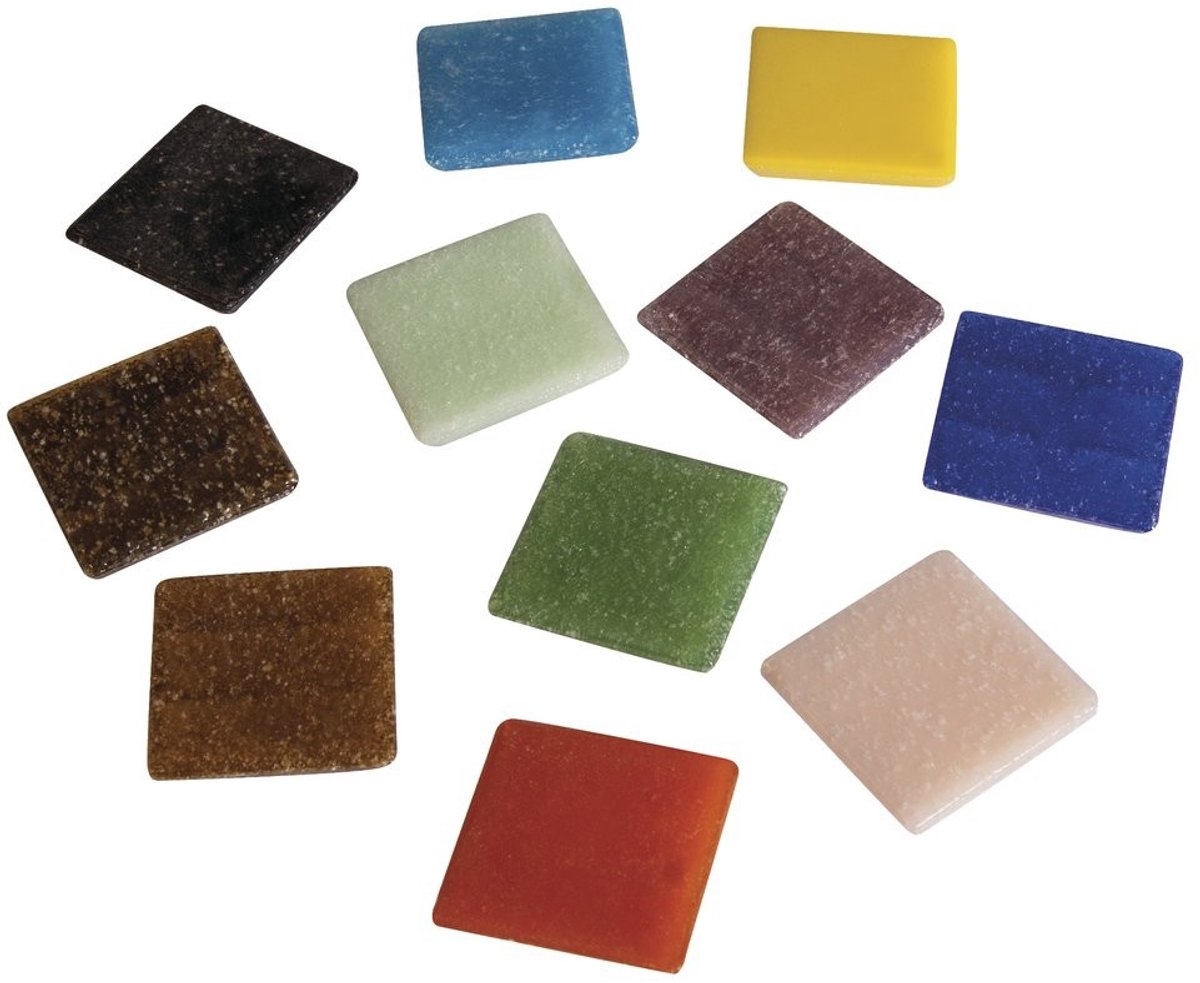 Solidchoice - Glasmozaïek Mix in Emmer van 1 kg