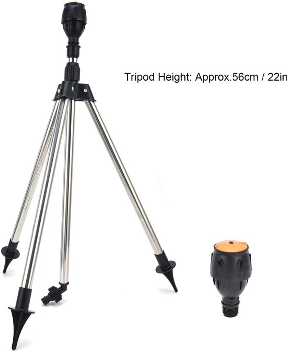 Sproeier 360 Graden - Roterende Sproeier - Statiefsproeier - Tuinsproeier - Telescopische Sproeier - Automatische Irrigatie