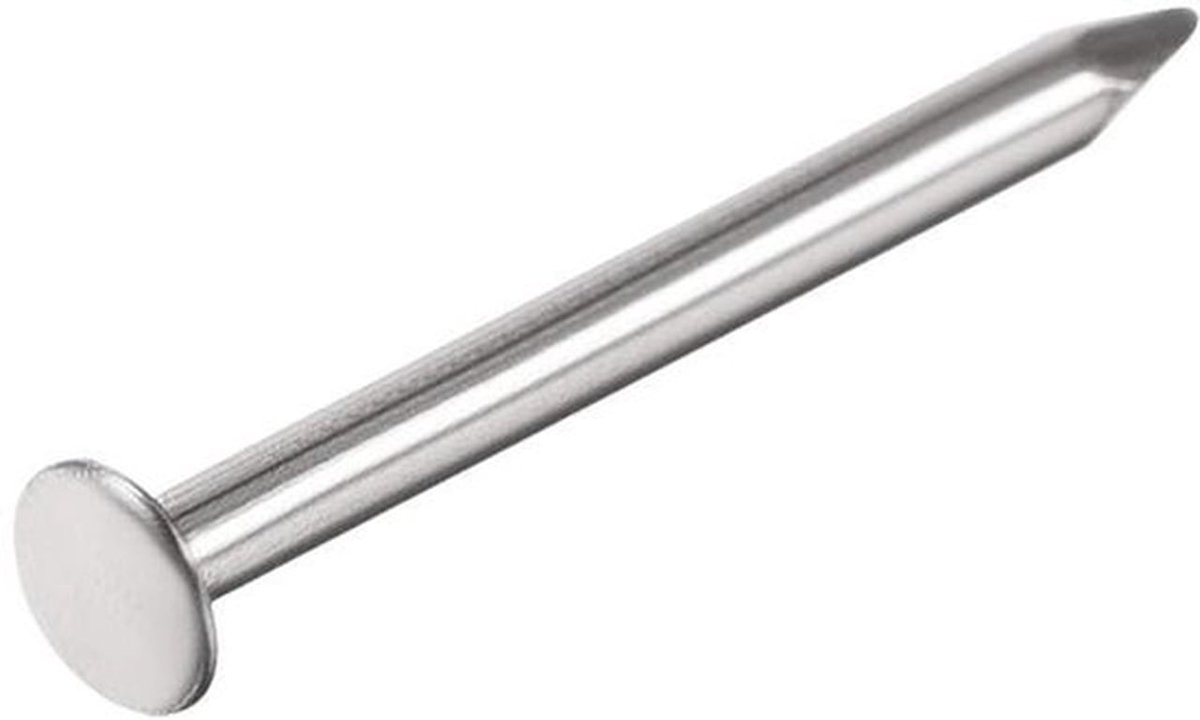 Nagels 200 stuks - Spijkers 1,7 mm x 16 mm - Muurpinnen - Houtbewerking - Doe-het-zelf - Geschikt voor metselwerk en gipsplaten