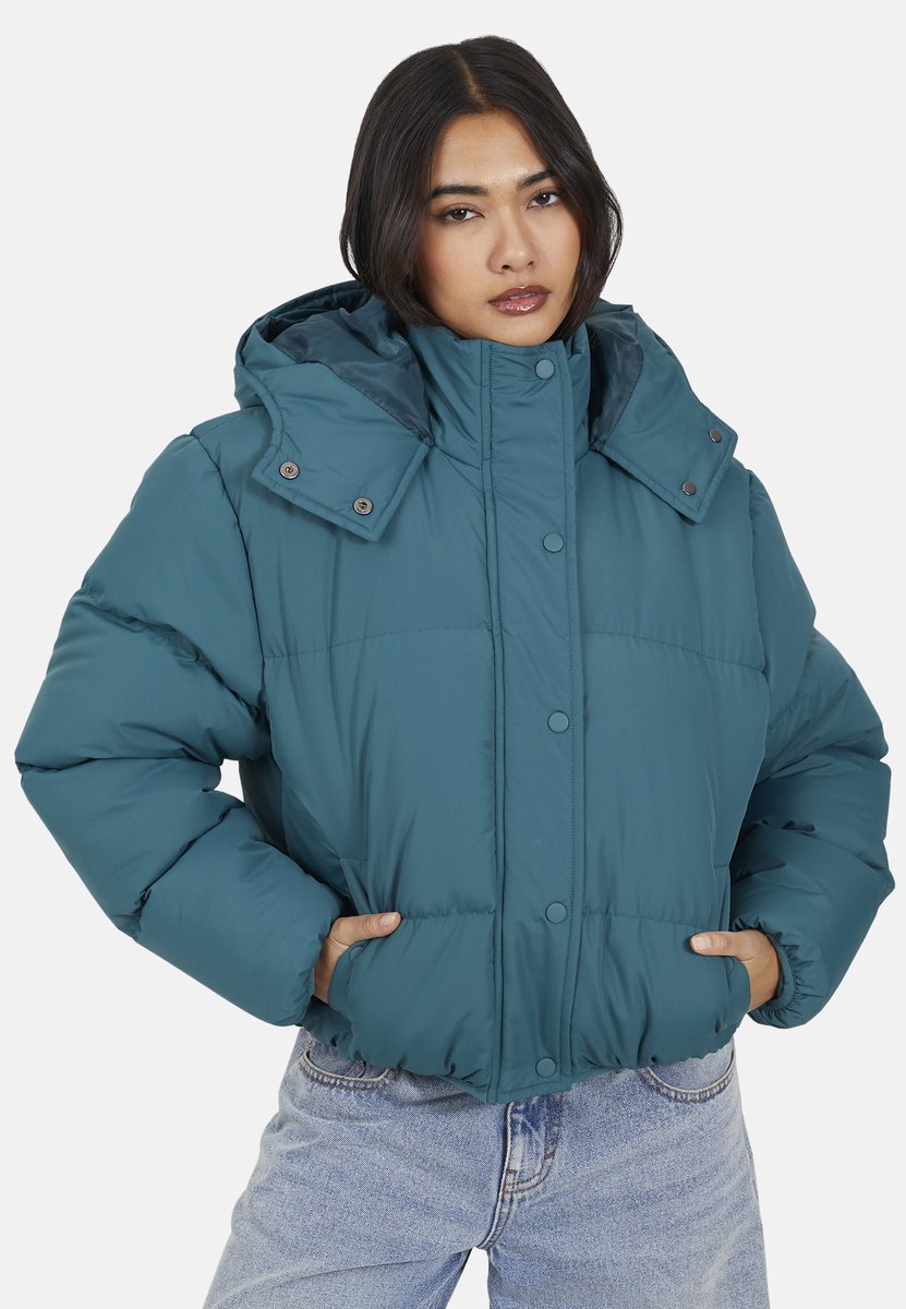 Brave Soul - Outdoorjas - Polyester - Vrouwen - Maat XS - teal
