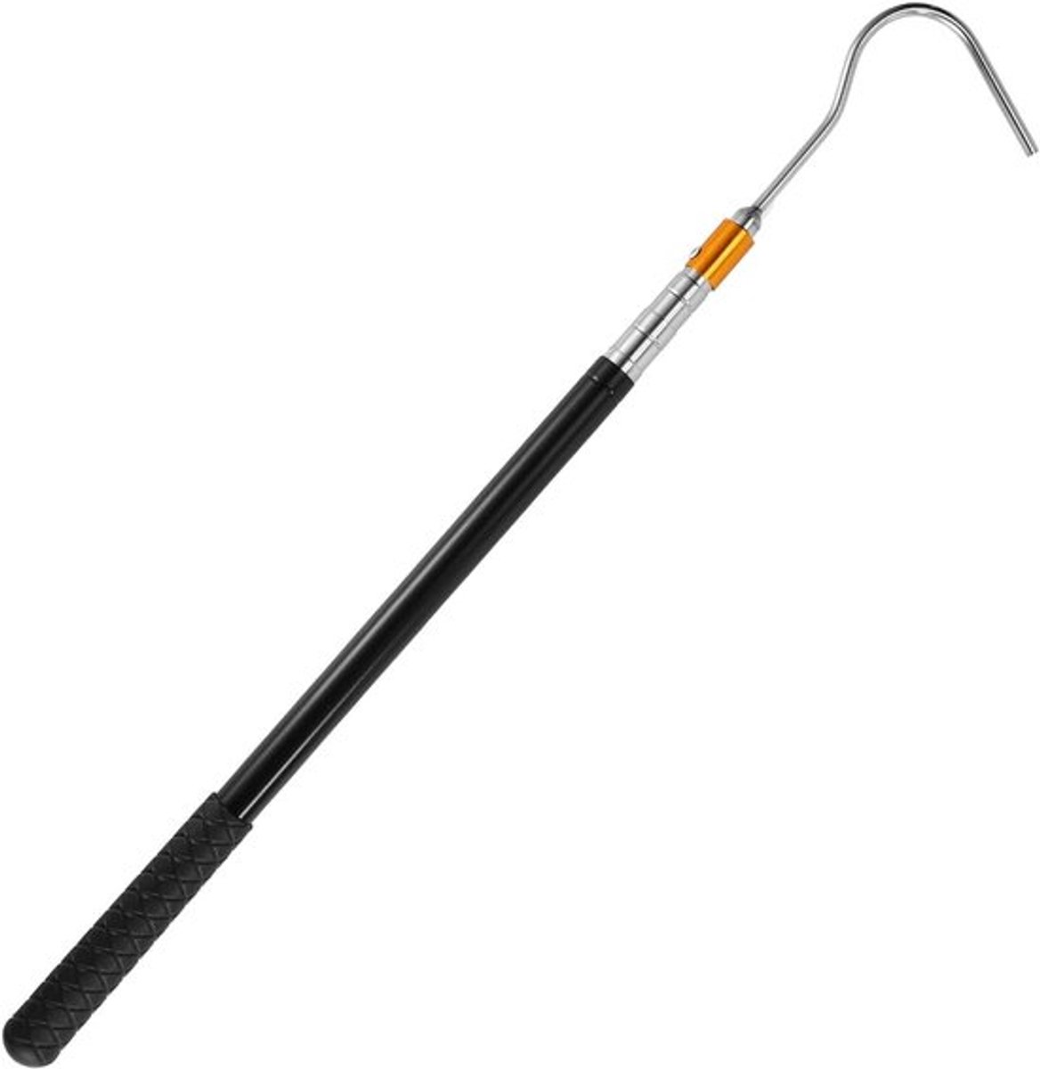 Draagbare telescopische luifelopener voor campers, 50-160 cm, met rubberen handgreep en multi-sectie ontwerp voor tenten en schuilplaatsen